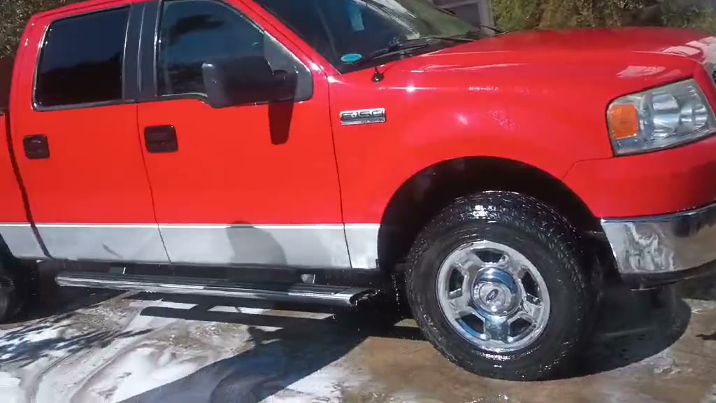 Final rinse and shine