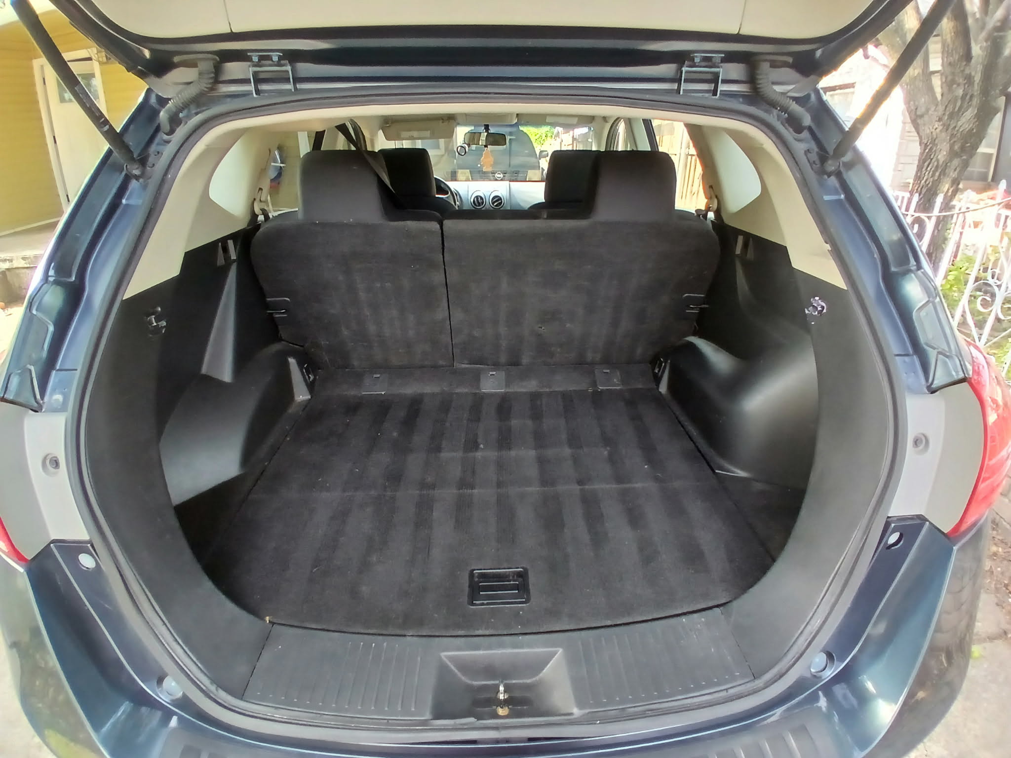 Spotless cargo area after a full interior detail